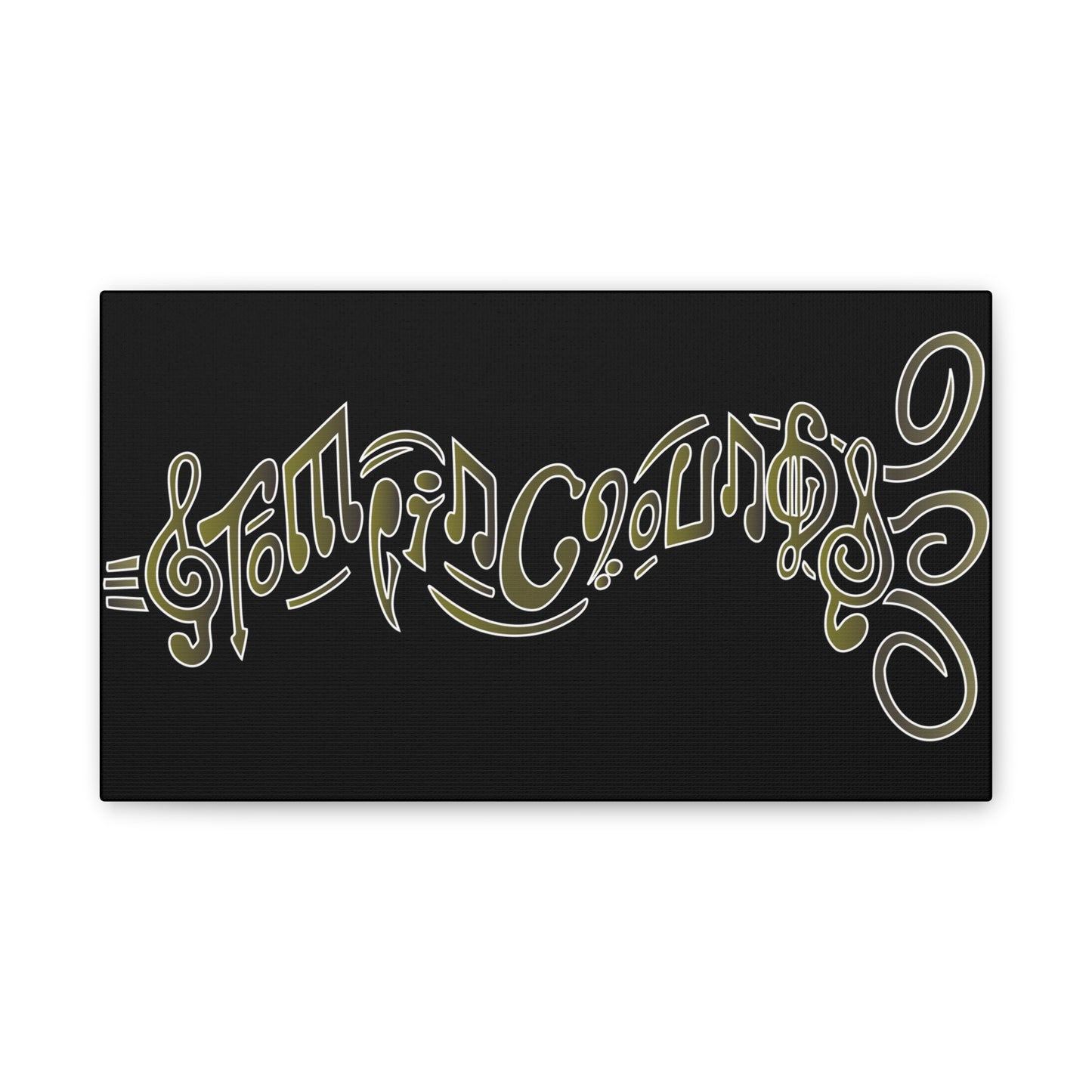 SGZ "Melodies" Canvas Stretched, 0.75"