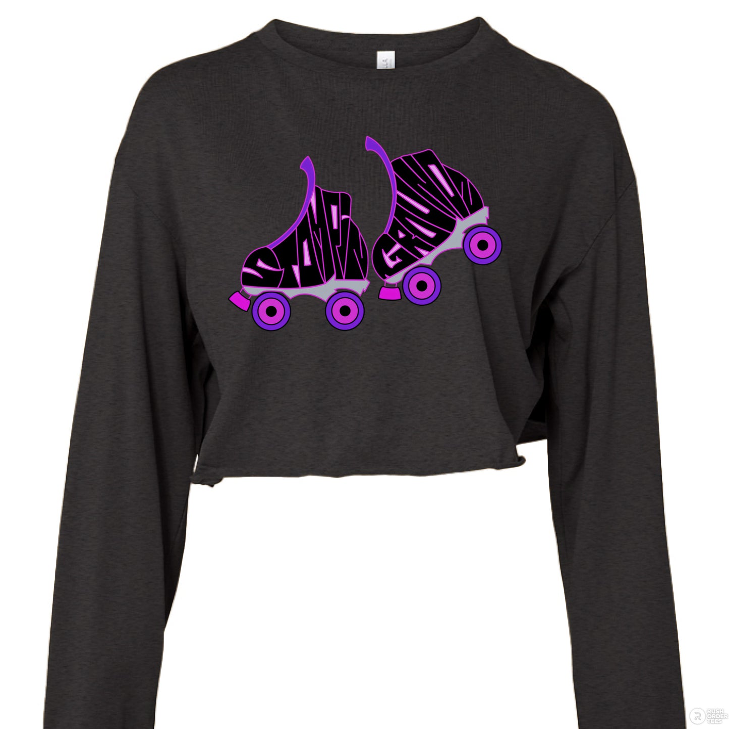 DARK GREY HEATHER - FRONT