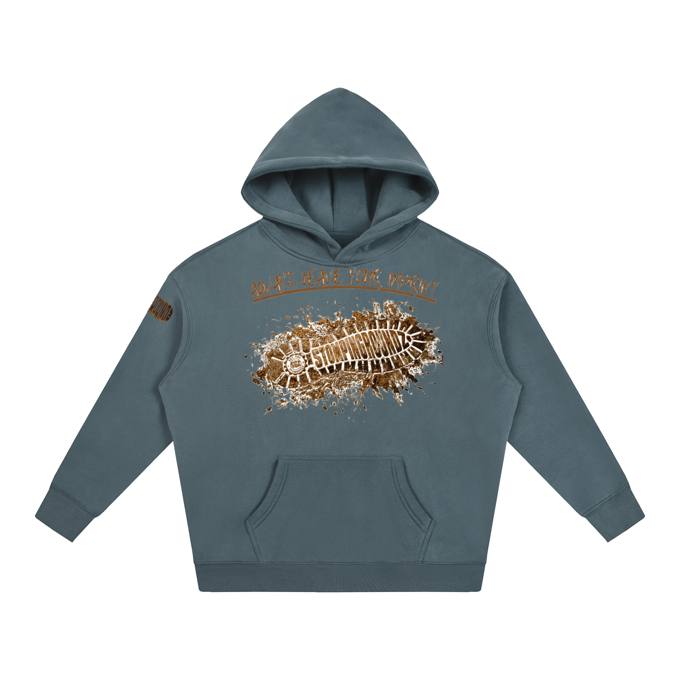 SGZ 'Leave Ya Mark' Oversize Fleeced Hoodie