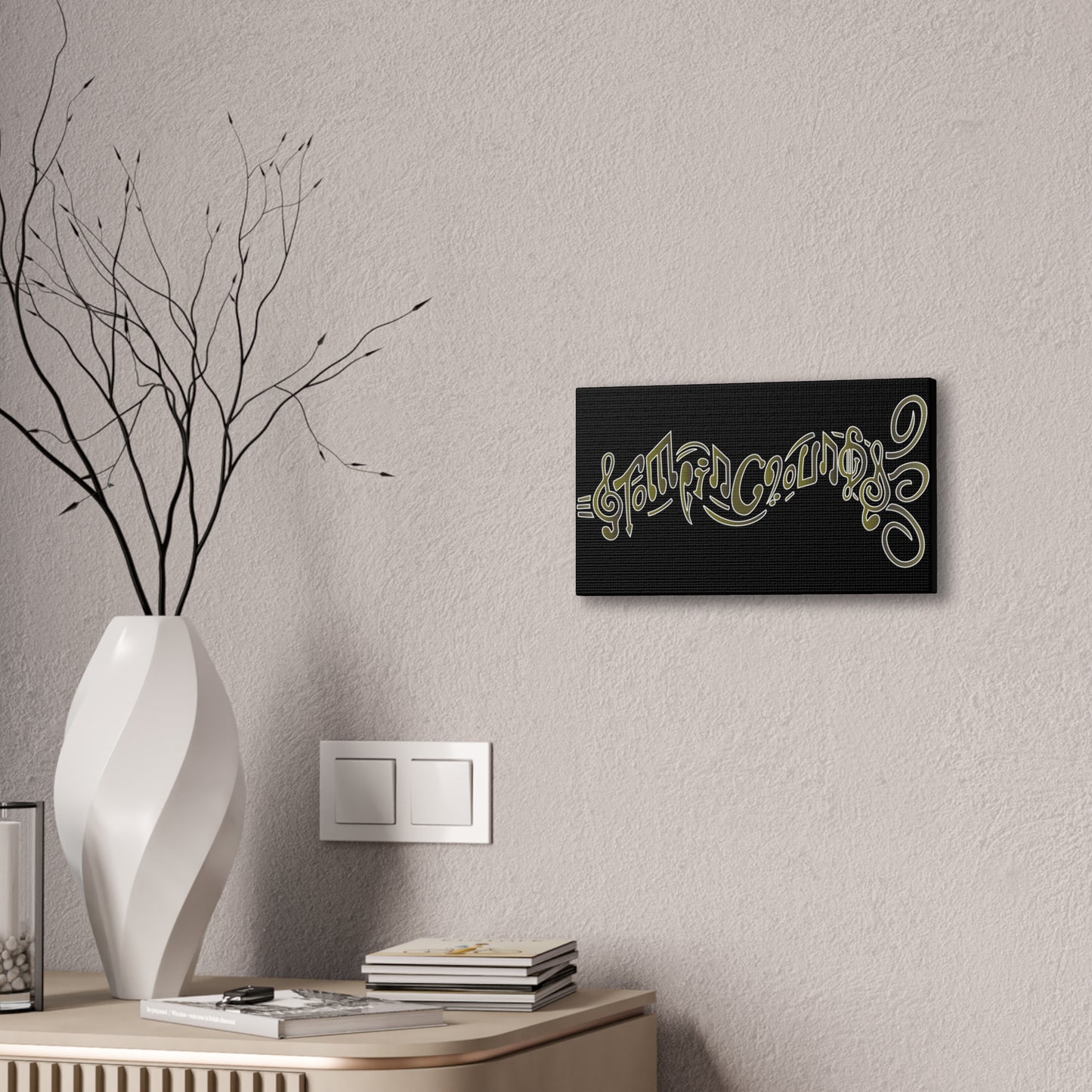 SGZ "Melodies" Canvas Stretched, 0.75"