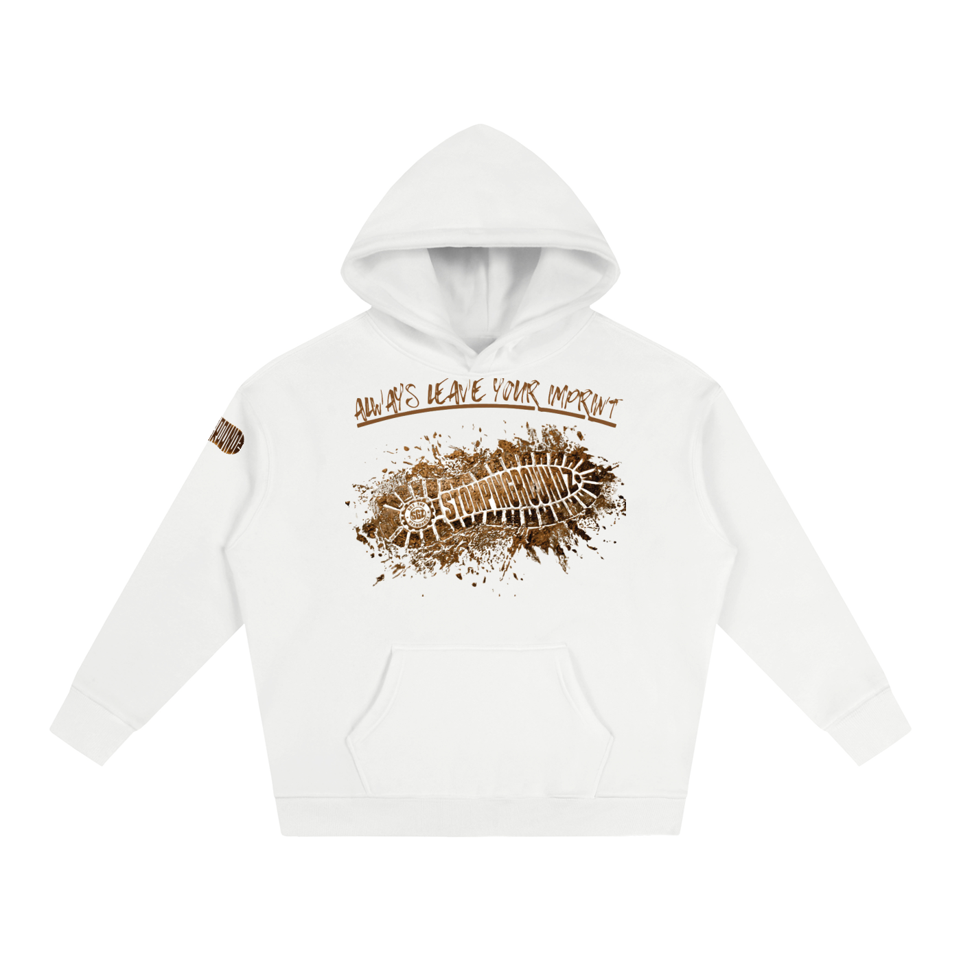 SGZ 'Leave Ya Mark' Oversize Fleeced Hoodie