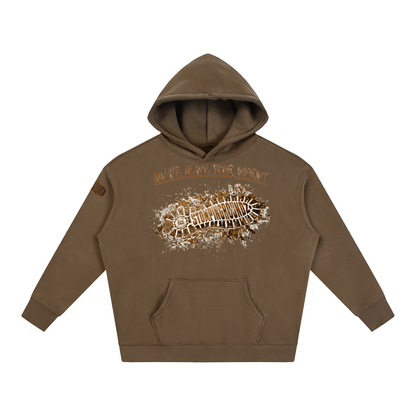 SGZ 'Leave Ya Mark' Oversize Fleeced Hoodie