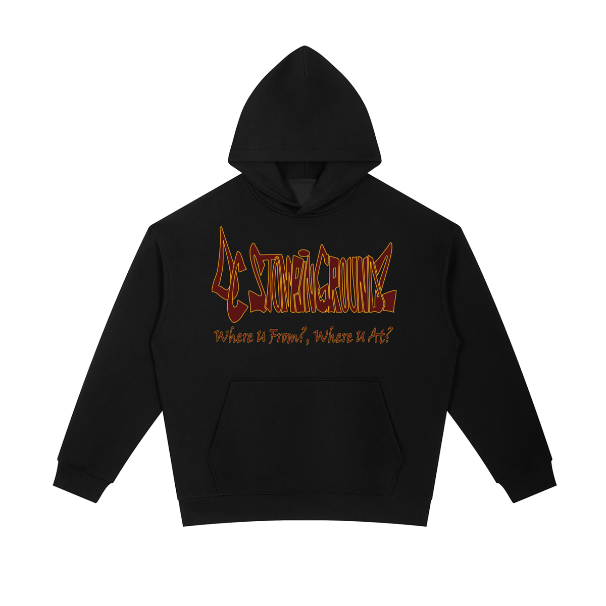 SGZ "State 2 State DC" Essential Heavyweight Hoodie