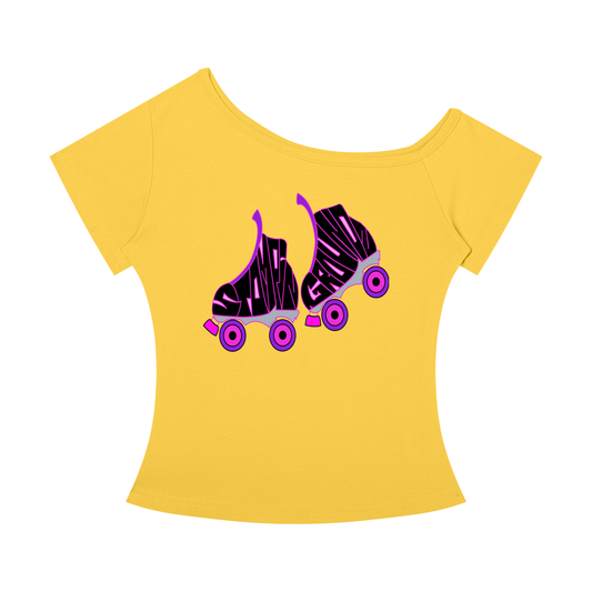 Women’s SGZ 'Bop' Off-the-Shoulder T-Shirt