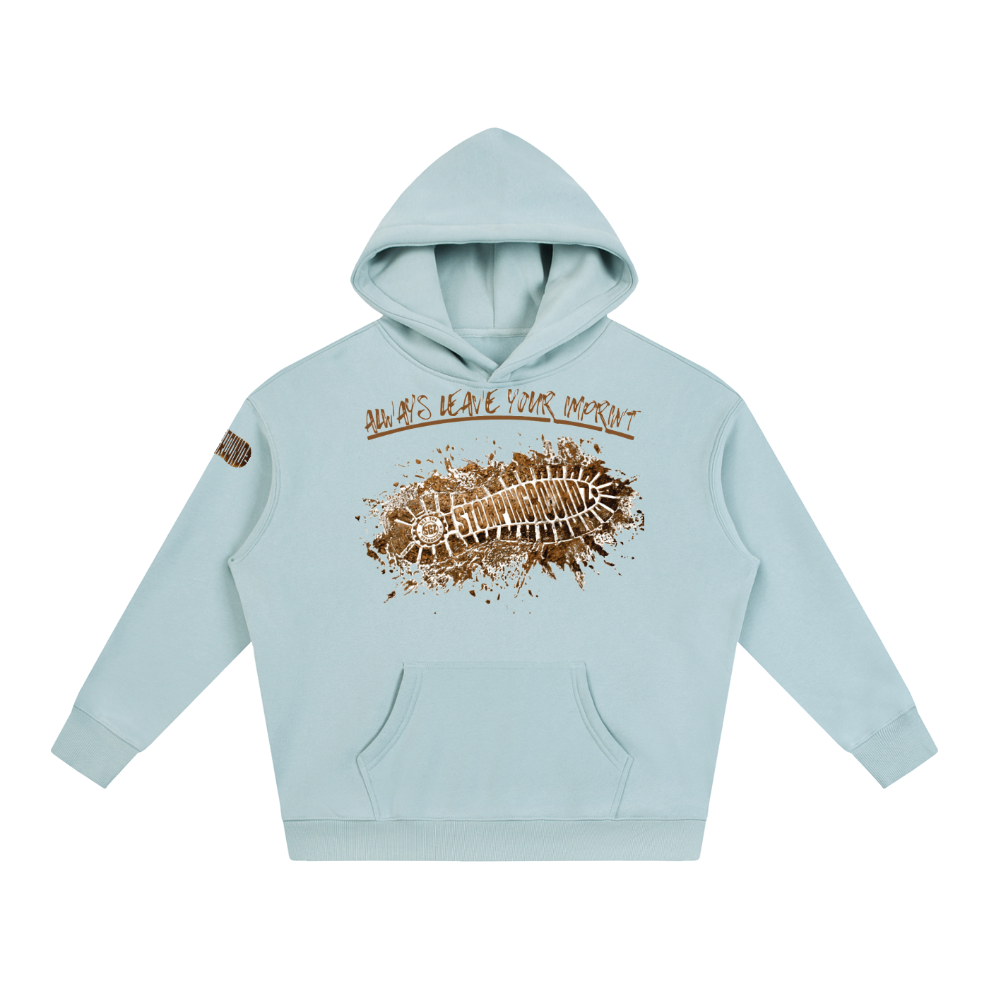 SGZ 'Leave Ya Mark' Oversize Fleeced Hoodie