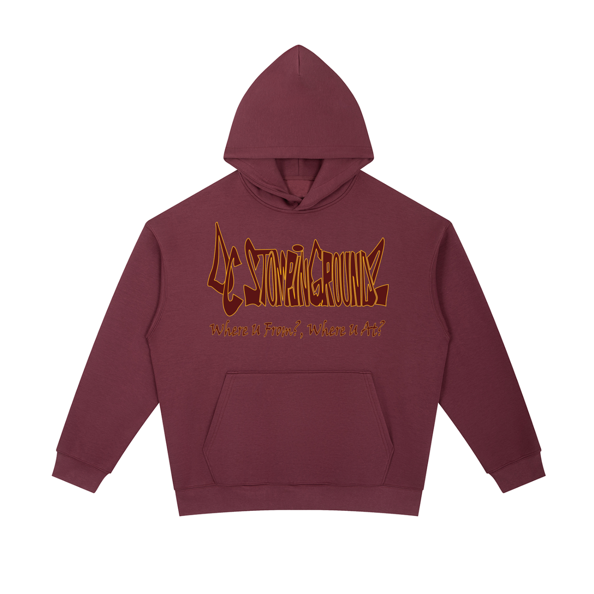 SGZ "State 2 State DC" Essential Heavyweight Hoodie