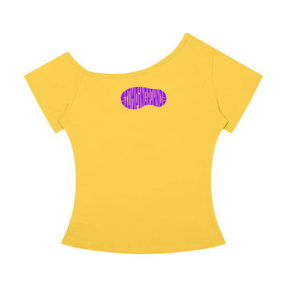 Women’s SGZ 'Bop' Off-the-Shoulder T-Shirt
