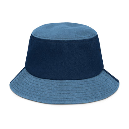 StompinGroundz "Soul In Da Sole" Denim Bucket Hat