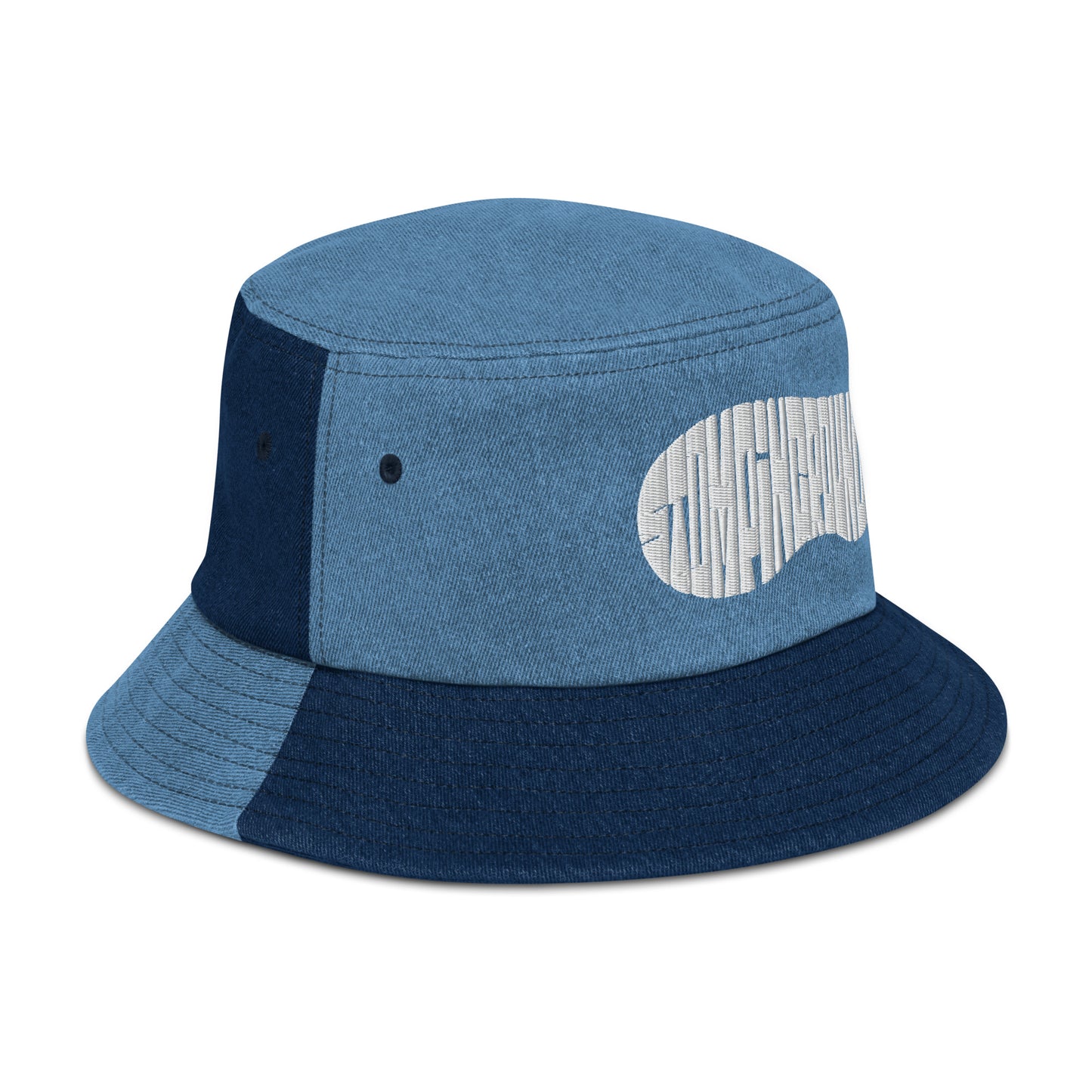 StompinGroundz "Soul In Da Sole" Denim Bucket Hat