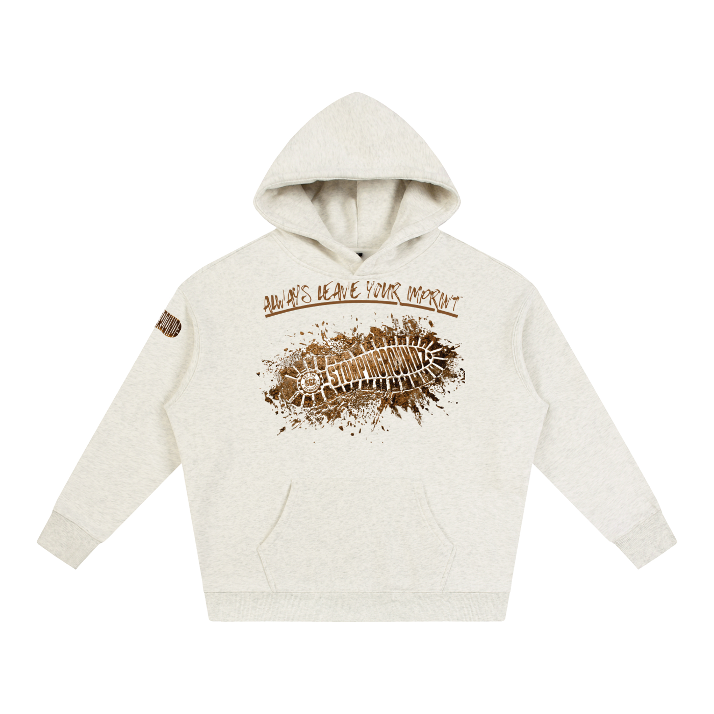 SGZ 'Leave Ya Mark' Oversize Fleeced Hoodie