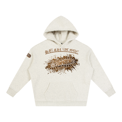 SGZ 'Leave Ya Mark' Oversize Fleeced Hoodie