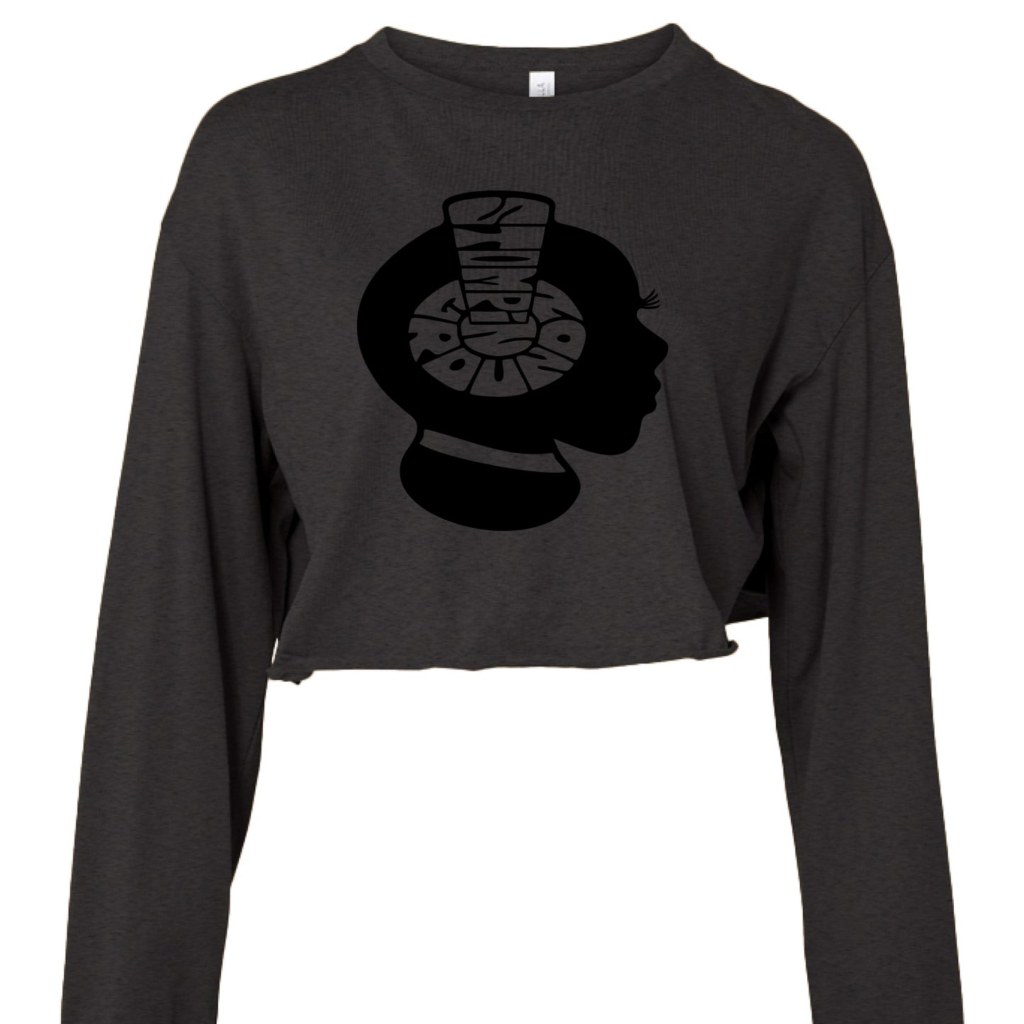 DARK GREY HEATHER - FRONT