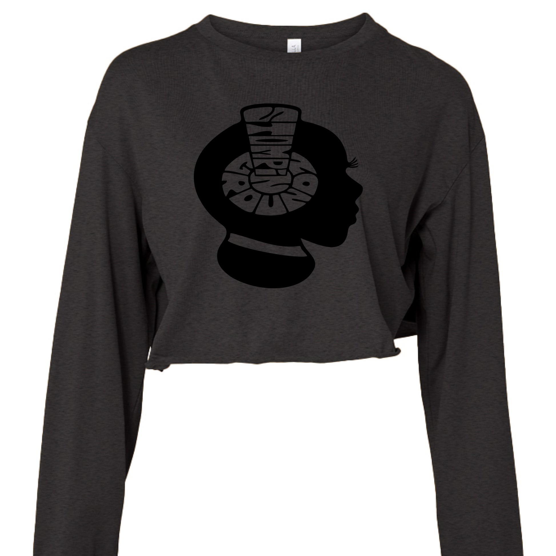 DARK GREY HEATHER - FRONT