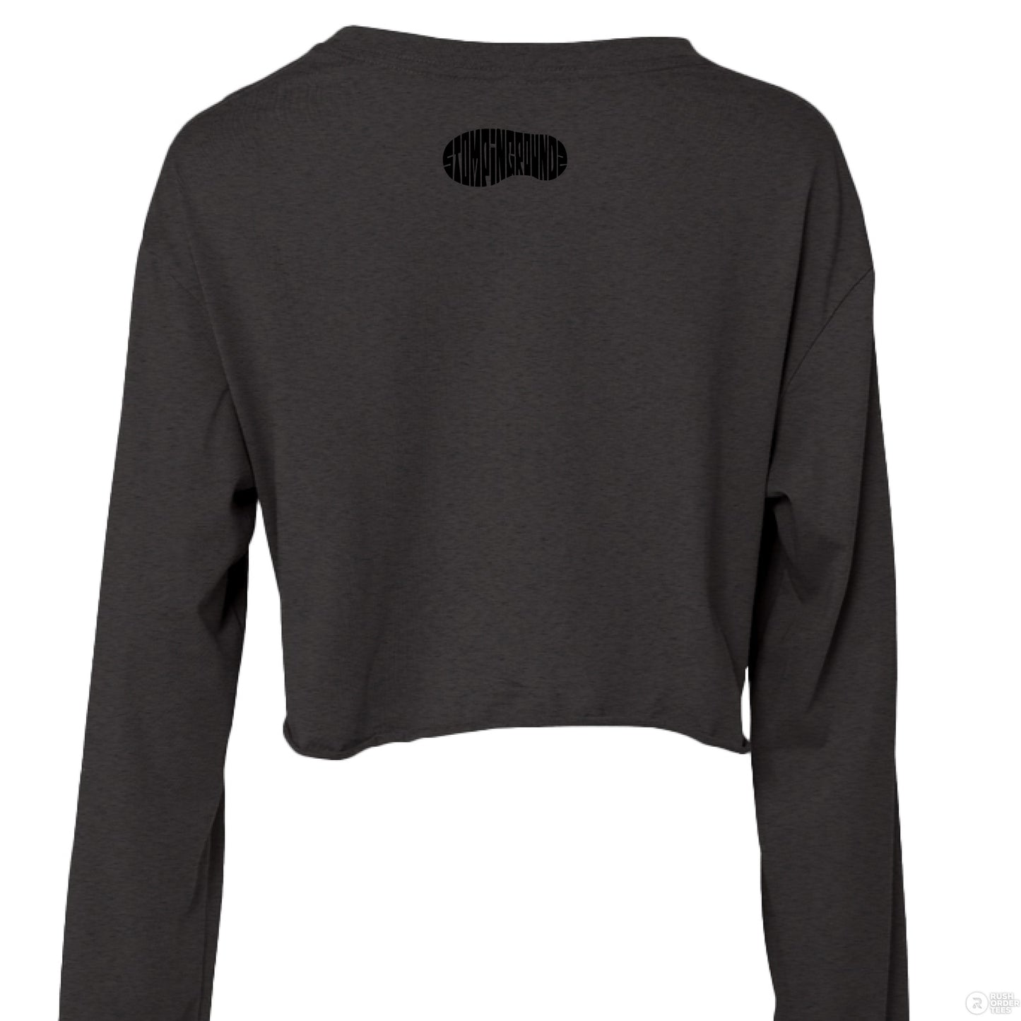 DARK GREY HEATHER - BACK