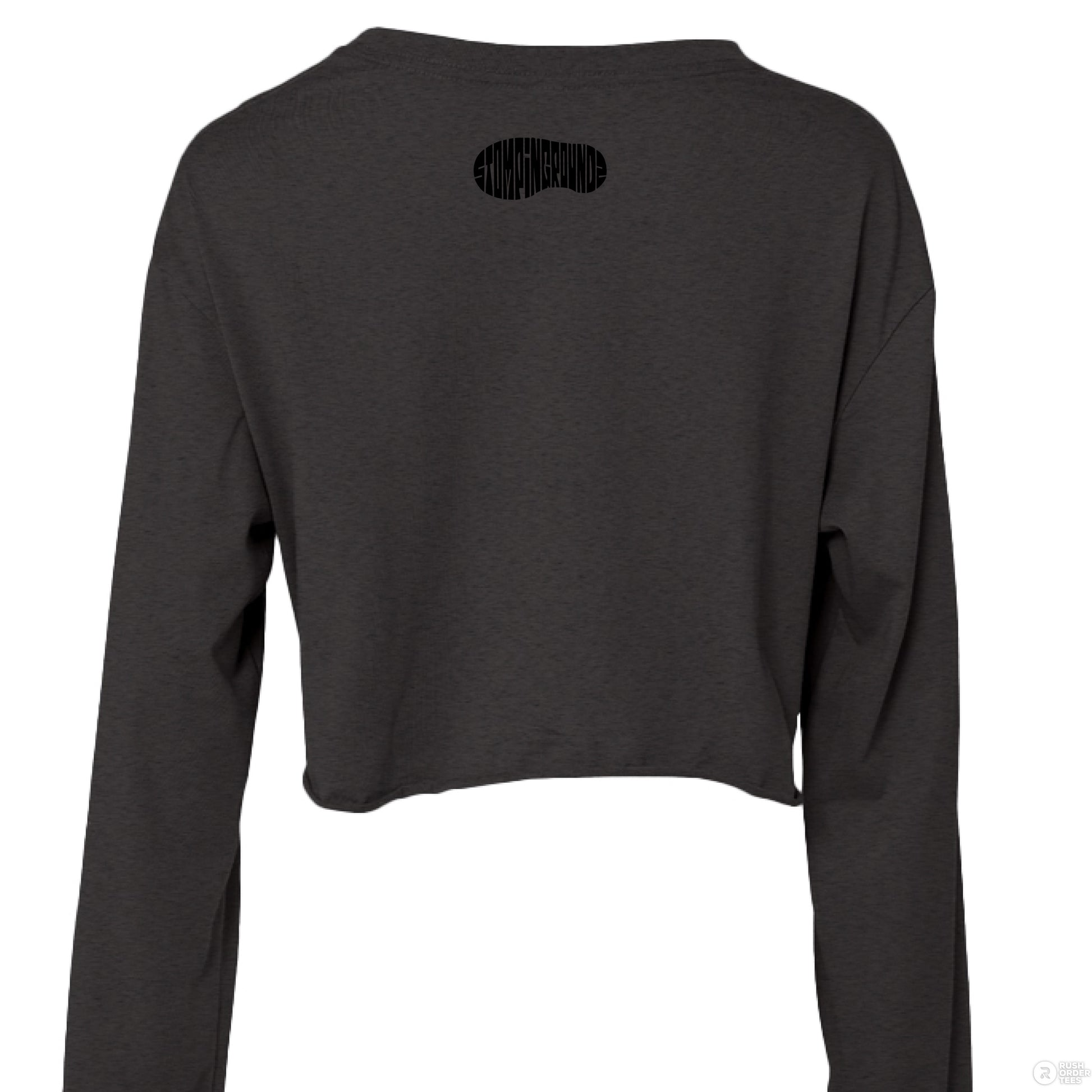 DARK GREY HEATHER - BACK