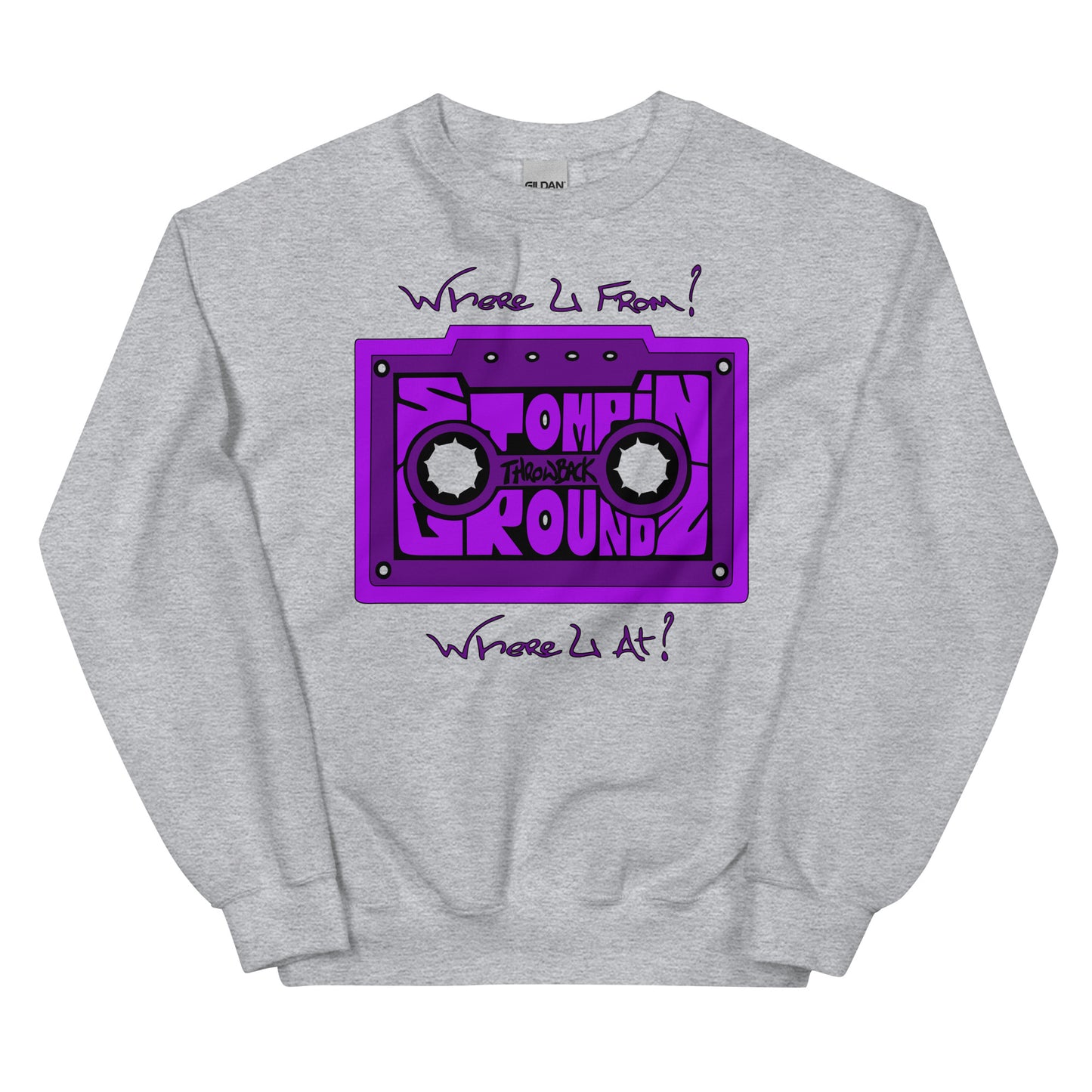 SGZ "Throw Back" Unisex Sweatshirt